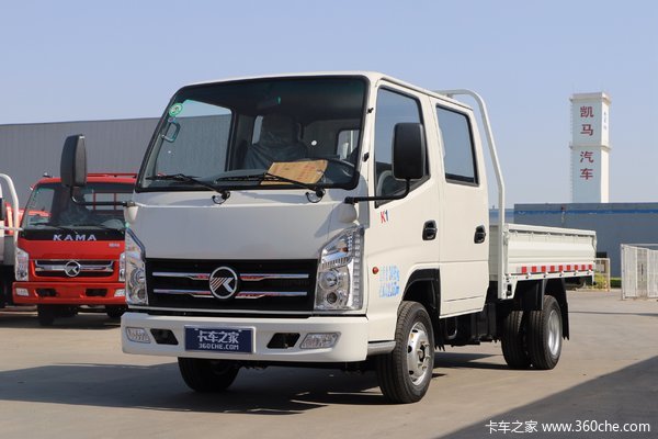 凯马 K1 113马力 汽油/CNG 3.1米双排栏板轻卡(国六)(KMC1036L26S5)