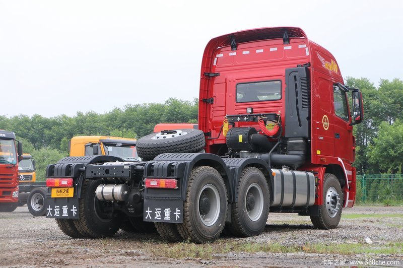 【图】大运 N9重卡 远行版 500马力 6X4牵引车