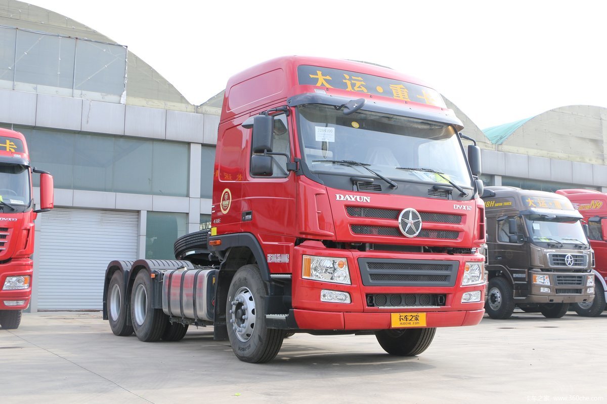 【图】大运 新n8e重卡 430马力 6x4牵引车(cgc4250d5ecce)_实拍图片