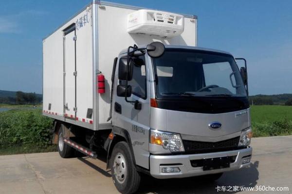 开瑞绿卡 城配版 129马力 4.1米冷藏车(中体)(SQR5042XLCH02D)