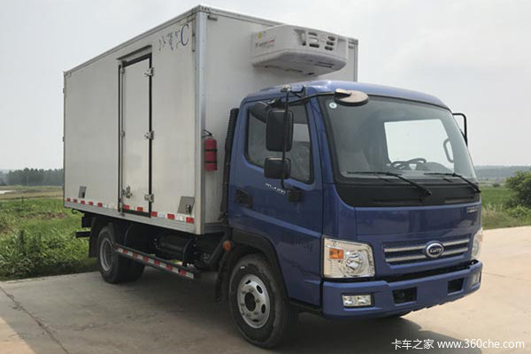 开瑞绿卡 城配版 116马力 4.1米冷藏车(宽体)(SQR5040XLCH03D)