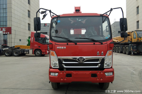 中国重汽 豪曼H3 129马力 4X2 随车吊(4200轴距)(ZZ5148JSQF17EB0)