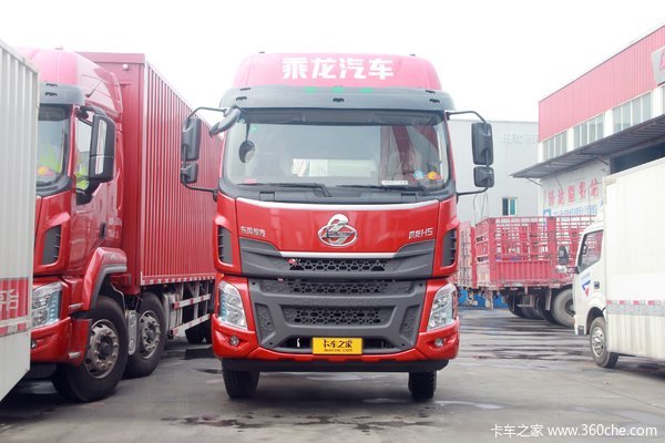 东风柳汽 乘龙H5中卡 220马力 6X2 9.7米仓栅式载货车(LZ5252CCYM3CB)