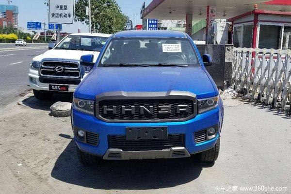 黄海 N3 2019款 至尊版 2.4T汽油 218马力 四驱 双排皮卡(国六)