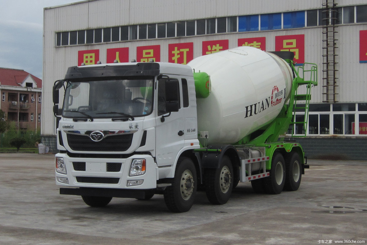 中国重汽 豪曼H5 340马力 8X4 7.1方混凝土搅拌车