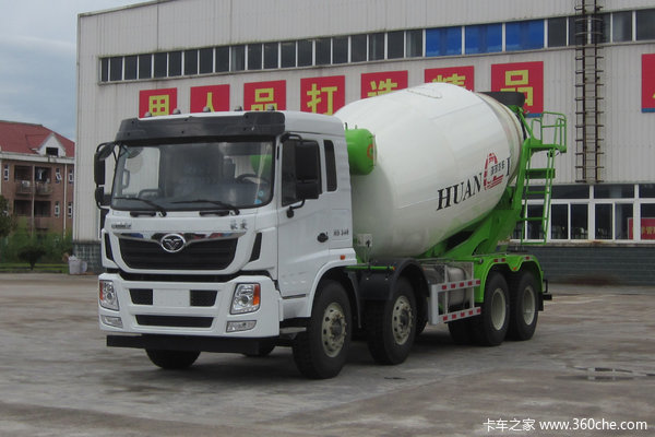 中国重汽 豪曼H5 340马力 8X4 7.99方混凝土搅拌车(ST16后桥)(ZZ5318GJBM60EB0)