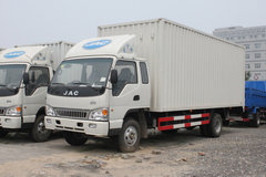 江淮 骏铃W470 140 马力 4X2 6.2米排半厢式载货车(HFC5120XXYP91K2D4)