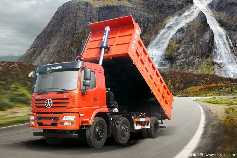 8米自卸车(dyq3252d5cb)_实拍图片_610233_卡车之家