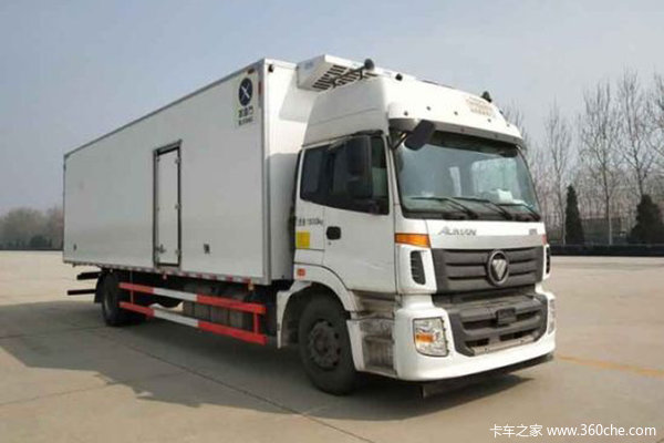 福田 欧曼ETX 220马力 4X2 9.5米冷藏车(BJ5183XLC-AC)