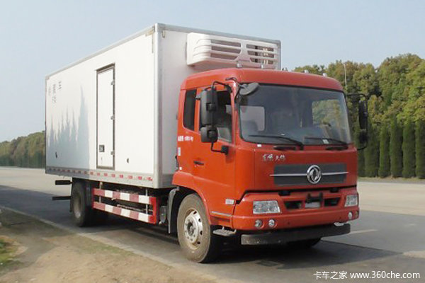 东风商用车 天锦 180马力 4X2 7.4米冷藏车(8档)(DFH5160XLCBX2JV)