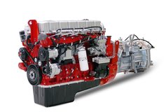 华菱重卡 轻量化版 运输型 350马力 8X4 6.7米LNG自卸车(HN3310NGX38C2M5)