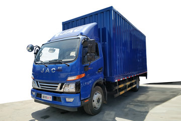 江淮 骏铃V7 156马力 4X2 5.2米单排厢式载货车(HFC5091XXYP91K1C6V) 卡车图片