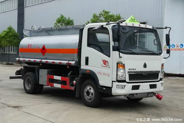 中国重汽HOWO 悍将 143马力 4X2 运油车(楚飞牌)(CLQ5080GYY5ZZ)