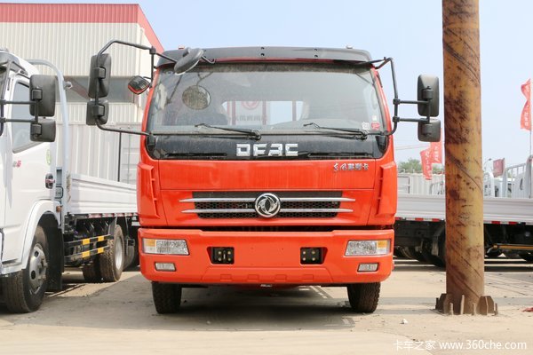 东风多利卡载货车多利卡D6在载货车进行优惠促销活动，优惠高达0.
