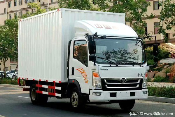 中国重汽 豪曼H3 130马力 4.2米单排厢式轻卡(ZZ5048XXYG17EB1)