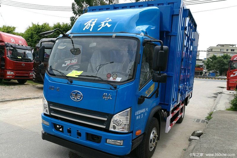85米排半厢式载货车(法士特8挡(ca5049xxyp40k2l1e5a84)_实拍图片