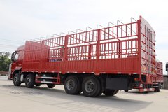 东风柳汽 乘龙H5中卡 350马力 8X4 9.5米仓栅式载货车(LZ5310CCYH5FB)