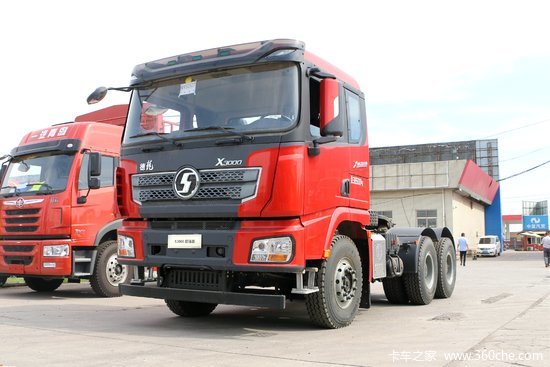 陕汽康明斯 德龙x3000 超强版 440马力 6x4牵引车(13挡)(sx4250xc4)