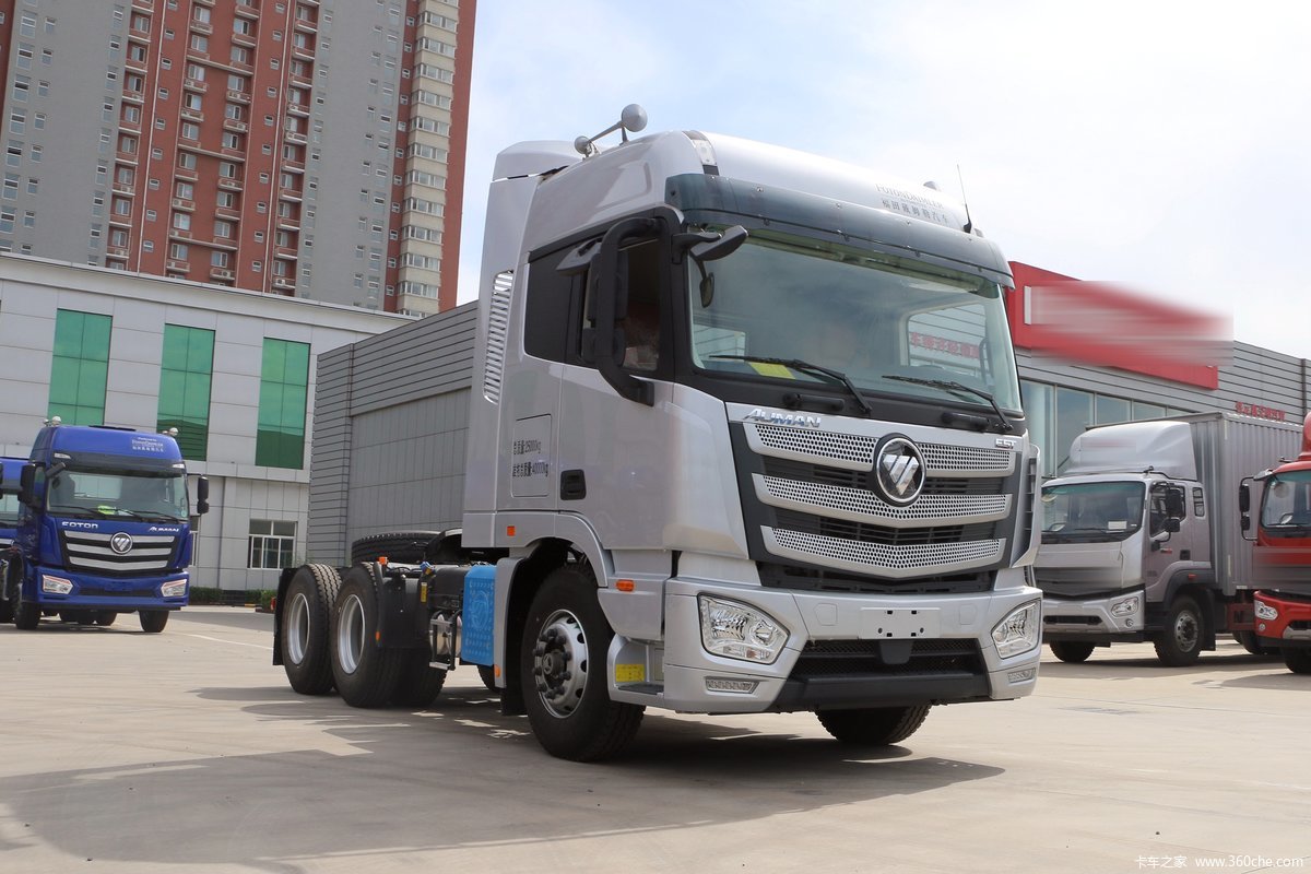 【图】福田 欧曼est 6系重卡 穿越超级版 550马力 6x4牵引车(bj4259s