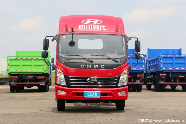 现代商用车 致道500M 130马力 4.165米单排载货轻卡(CNJ2041ZDB33V)