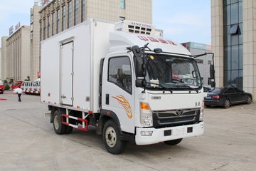 中国重汽 豪曼H3 150马力 4.05米单排冷藏车(国六)(ZZ5048XLCG17FB6)