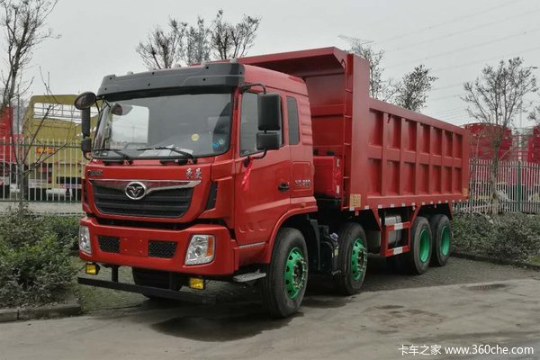 中国重汽 豪曼H5 340马力 8X4 6米自卸车(ZZ5318ZLJM60EB1)