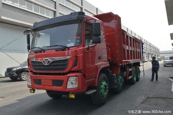 中国重汽 豪曼H5 340马力 8X4 6.5米自卸车(ZZ5318ZLJM60EB1)