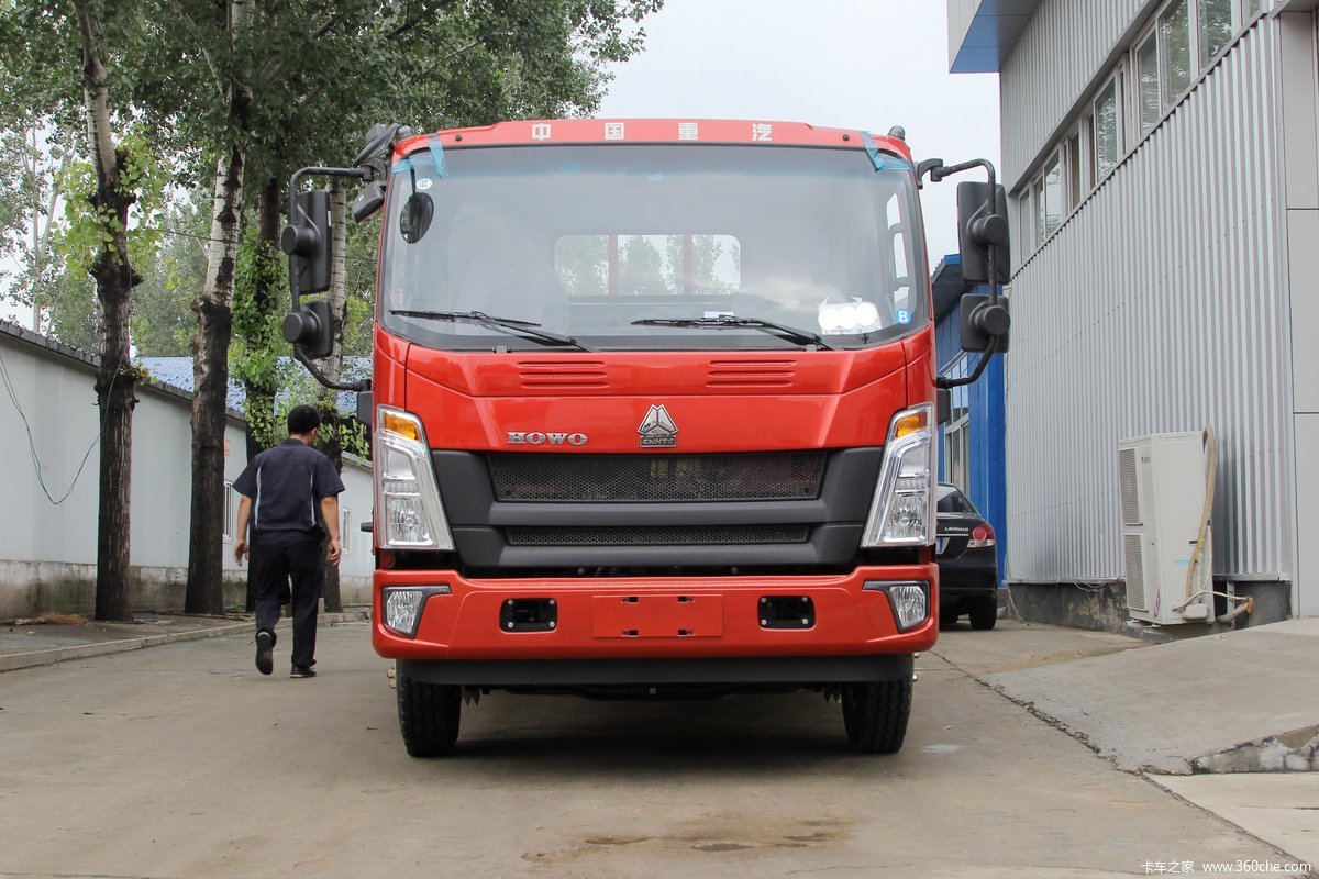 中国重汽HOWO 统帅 重载版 160马力 4.85米排半栏板载货车