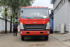 中国重汽HOWO 统帅 2019款 154马力 4.85米排半栏板载货车(ZZ1147G381CE1)