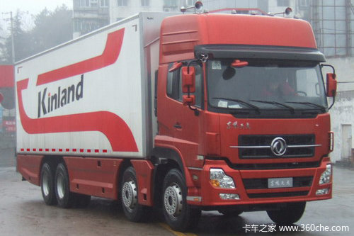 东风商用车 天龙重卡 340马力 8X4 9.4米厢式载货车(DFH5310XXYA1)