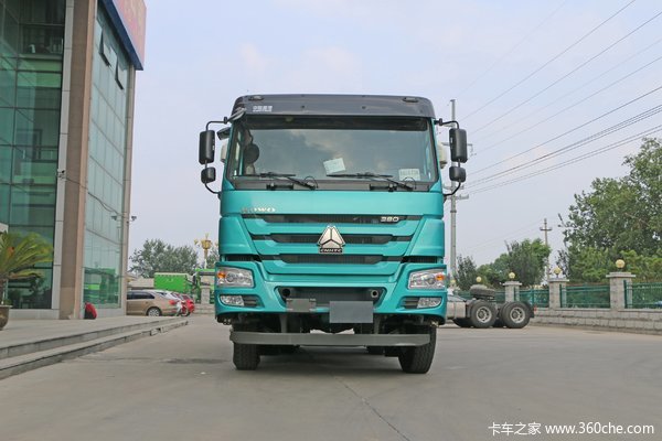 中国重汽 HOWO重卡 440马力 8X4 6.8米自卸车(华威驰乐牌)(SGZ5310ZLJZZ5W)