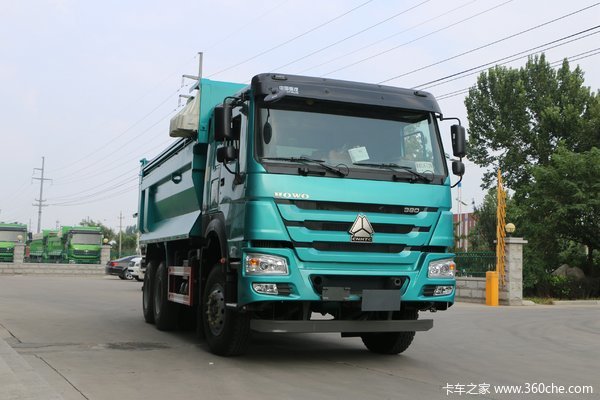 中国重汽 HOWO重卡 380马力 6X4 5.4米自卸车(ZZ3257N3647E1)