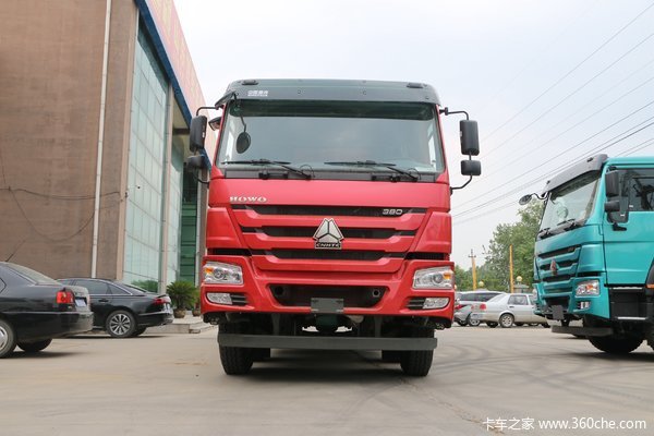 中国重汽 HOWO重卡 380马力 8X4 6.8米自卸车(华威驰乐牌)(SGZ5310ZLJZZ5W)