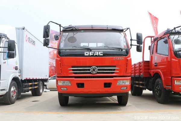 东风 多利卡D8 160马力 4X2 6.2米排半仓栅式载货车(EQ5140CCYL8BDFAC)