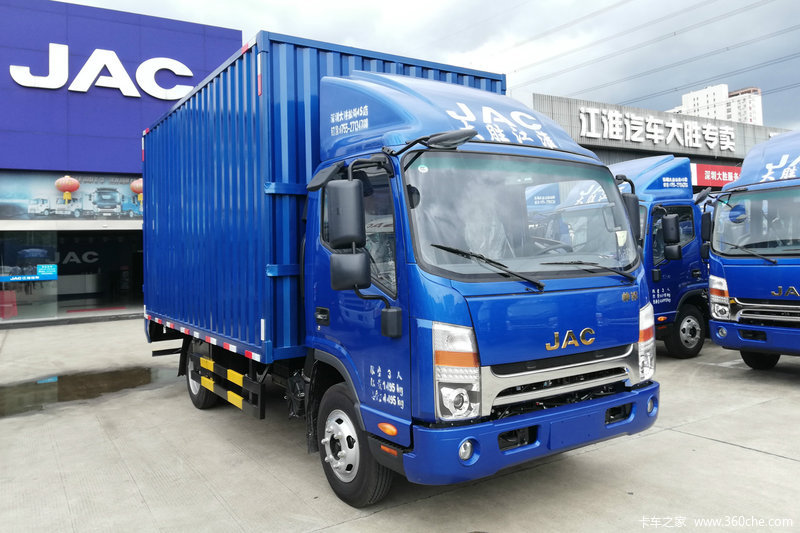 【图】江淮 帅铃Q6 130马力 4.12米单排厢式轻