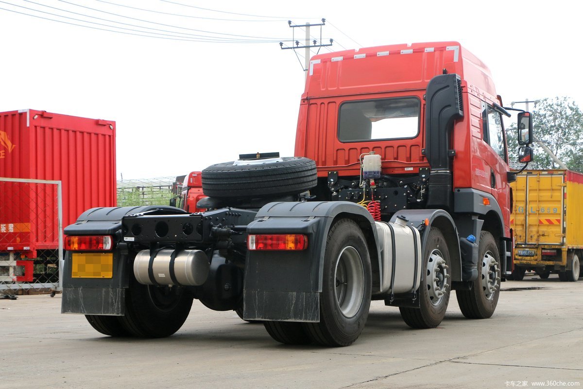 【图】青岛解放 悍v重卡 350马力 6x2牵引车(ca4252p1k15t3e5a80)