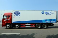 青岛解放 JH6 400马力 8X4 9.4米冷藏车(CA5310XLCP25K2L7T4E5A80)