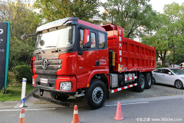 陕汽德龙X3000 430马力 6.2米自卸车促销
