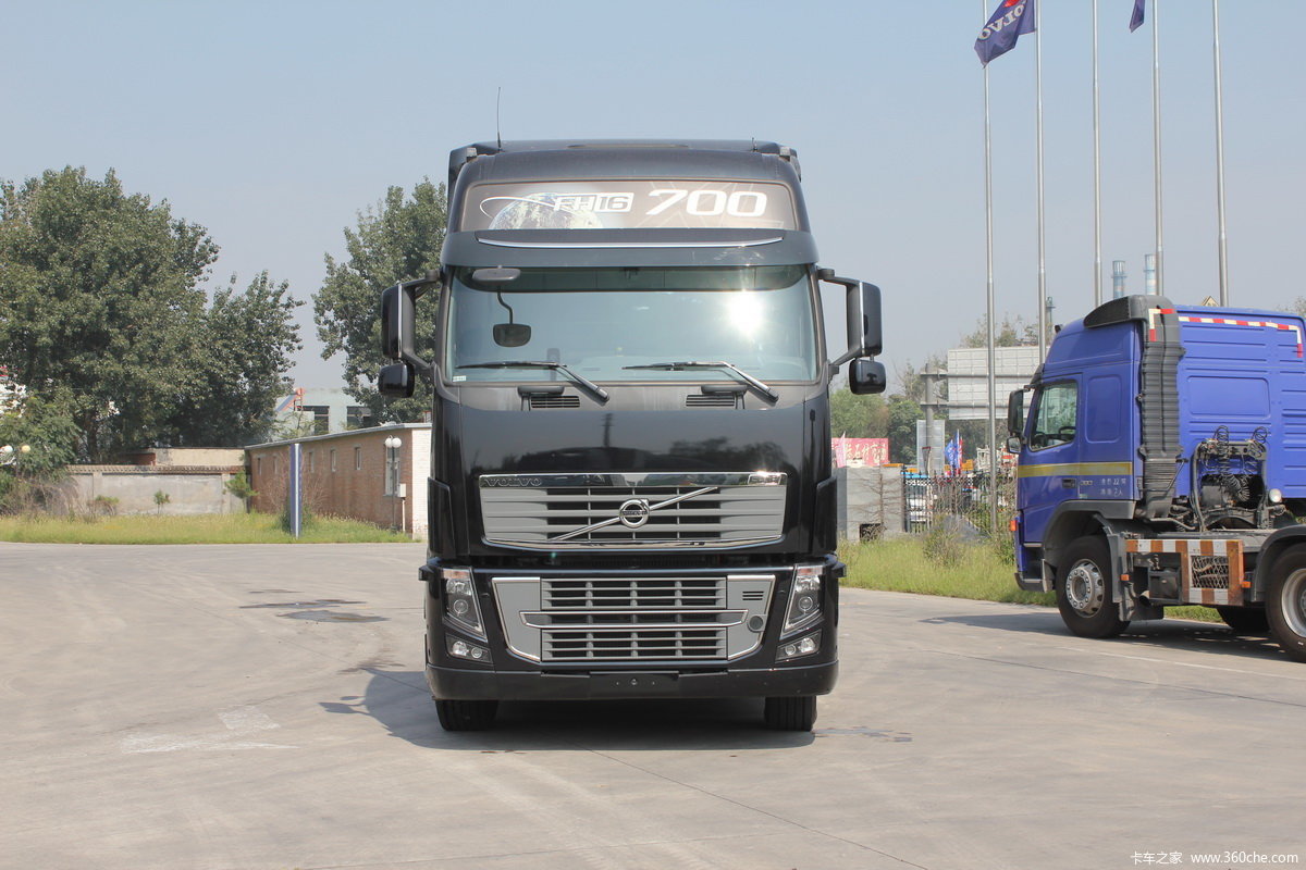 【图】沃尔沃 fh16重卡 700马力 4x2 牵引车_实拍图片_64104_卡车之家