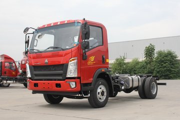 中国重汽HOWO 统帅 物流版 160马力 5.15米单排栏板载货车(ZZ1107G421CE1)