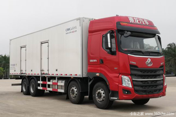 东风柳汽 乘龙H7 350马力 8X4 9.4米冷藏车(玉柴)(LZ5310XLCH7FB)