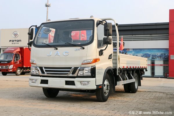 江淮 骏铃V5 120马力 4.18米单排栏板载货车(江淮变速箱)(HFC1043P91K1C2V)