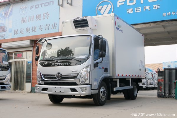 福田 奥铃CTS 156马力 4X2 5.1米冷藏车(BJ5128XLC-A2)