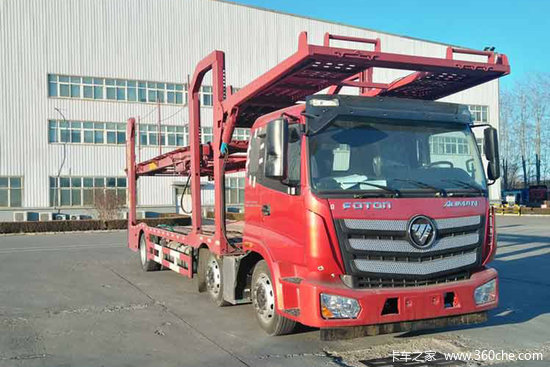 福田 欧曼新ETX 360马力 6X2 中置轴轿运车(BJ5223TCL-AA)