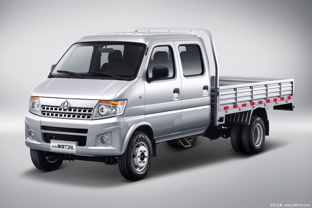 长安凯程 神骐T20 标准型 1.5L 112马力 汽油 2.52米双排厢式微卡(钢板厢货)