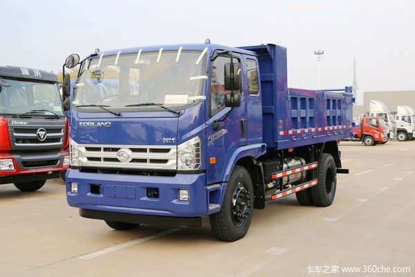 福田 时代金刚H1 工程运输型 95马力 4X2 3.5米自卸车(BJ3076DDPBA-FA)