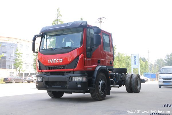 依维柯 Eurocargo系列重卡 299马力 4X2 双排载货车底盘(ML180E30D)