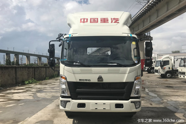 中国重汽HOWO 统帅 2019款 168马力 4X2 6.2米单排翼开启厢式载货车(ZZ5147XYKH451CE1)