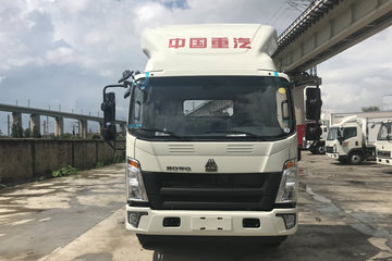 中国重汽HOWO 统帅 物流版 154马力 5.5米单排厢式载货车(ZZ5147XXYG421CE1)