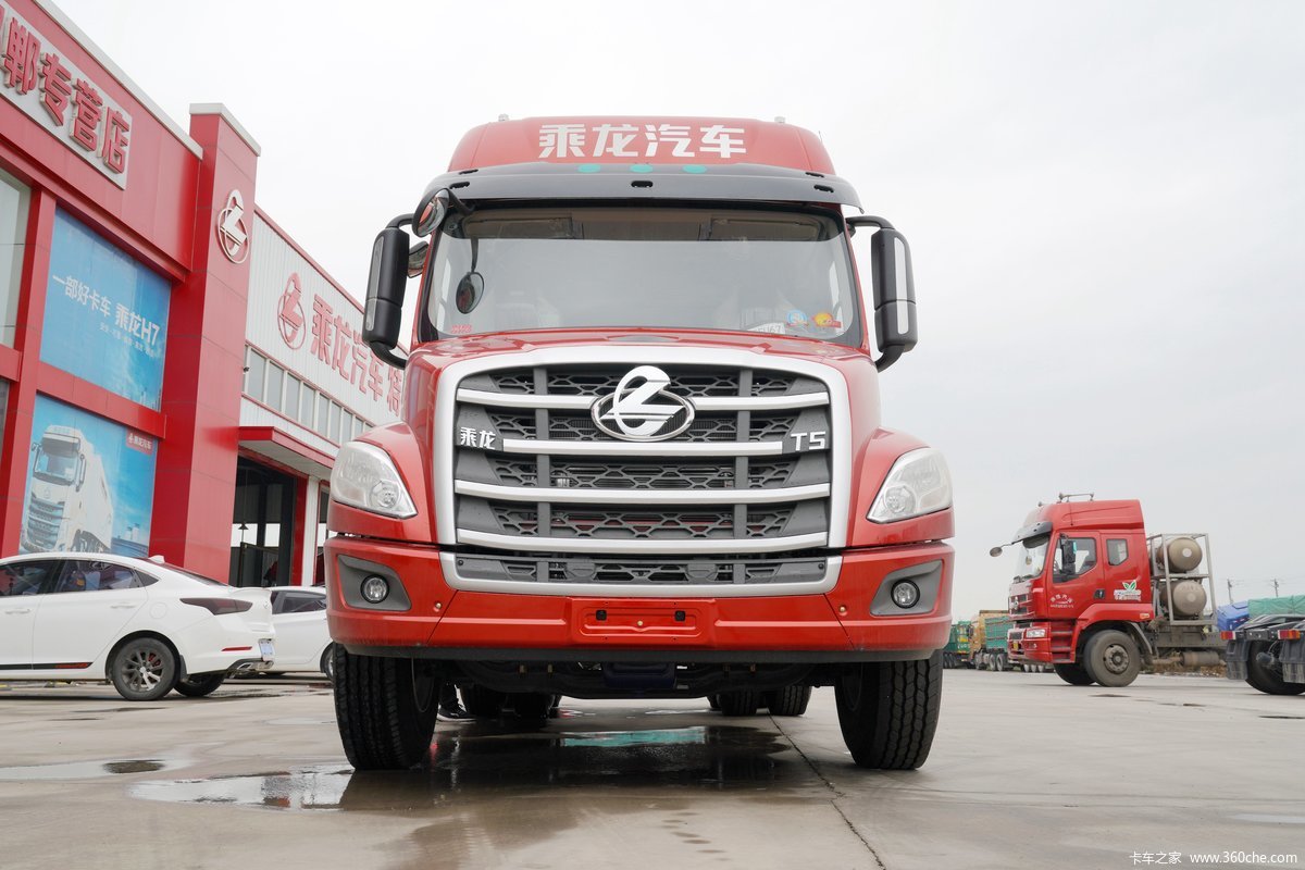 【图】东风柳汽 乘龙t5重卡 400马力 6x4牵引车(lz4250t5db)_实拍图片